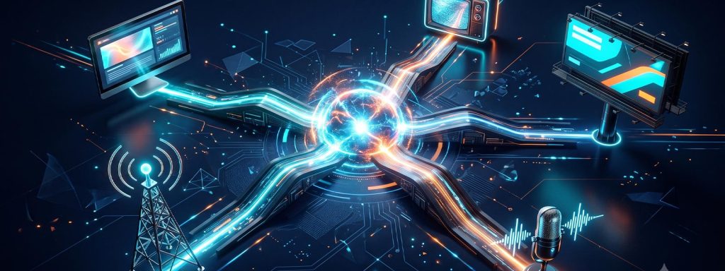 multi-channel media buying strategy spanning digital display and streaming